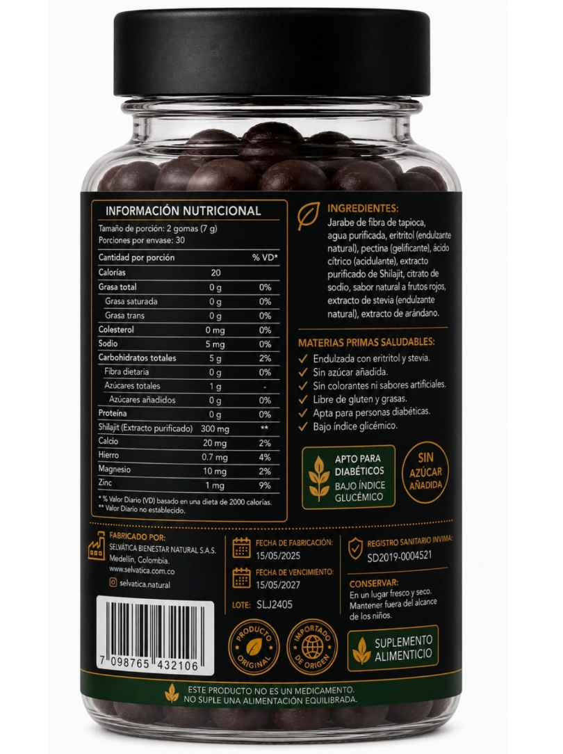 GOMITAS SHILAJIT SELVATICA
